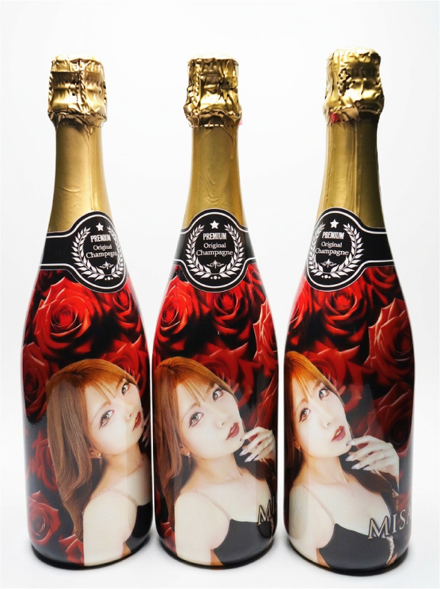 初回限定価格5本2200円のラッピングオリシャン製作事例ガールズバー様②