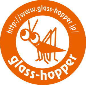オリジナルシャンパン専門店グラスホッパーロゴ